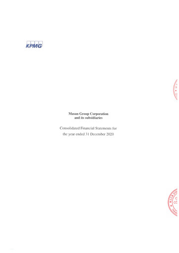 Thumbnail Masan Group Financial Statement 2020