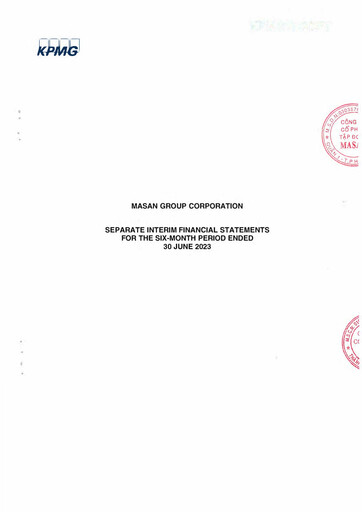 Miniature Masan Group Rapport semestriel 2023-h1