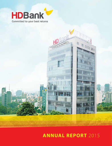 Thumbnail HD Bank (Ho Chi Minh City Development Joint Stock Commercial Bank) Annual Report 2015
