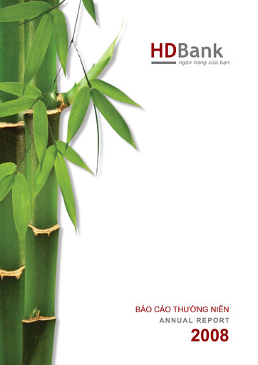 Thumbnail HD Bank (Ho Chi Minh City Development Joint Stock Commercial Bank) Annual Report 2008