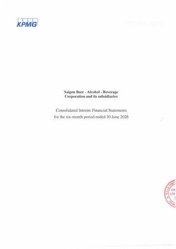 Thumbnail Sabeco Brewery (Saigon Beer) Half-year Report 2026-h1