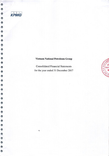 Miniature Vietnam National Petroleum Group Bilan financier 2017