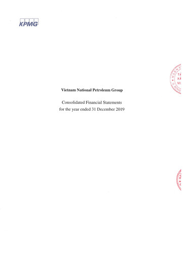 Miniature Vietnam National Petroleum Group Bilan financier 2019