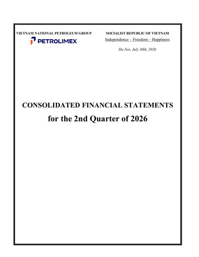 Thumbnail Vietnam National Petroleum Group Quarterly Report 2026-q2
