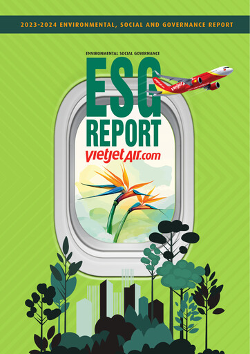 Thumbnail VietJet Aviation ESG Report 2023-2024