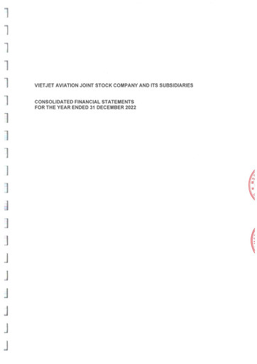 Thumbnail VietJet Aviation Financial Statement 2022