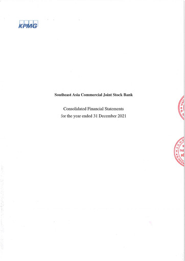 Thumbnail SeABank (Southeast Asia Commercial Joint Stock Bank) Financial Statement 2021