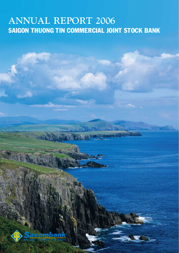 Miniature Saigon Thuong Tin Commercial Bank Rapport annuel 2006