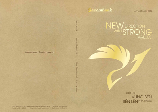 Miniature Saigon Thuong Tin Commercial Bank Rapport annuel 2012