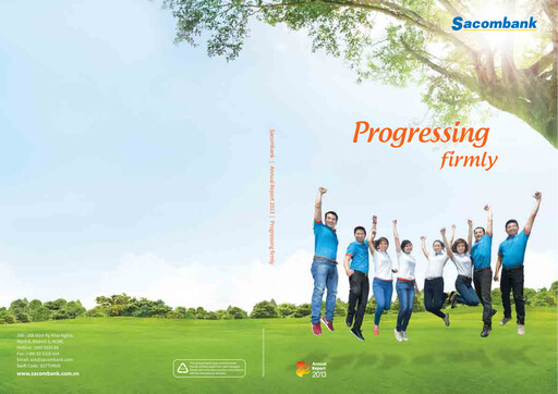 Miniature Saigon Thuong Tin Commercial Bank Rapport annuel 2013
