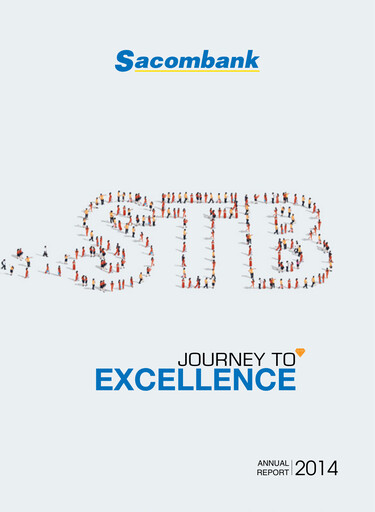 Miniature Saigon Thuong Tin Commercial Bank Rapport annuel 2014