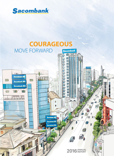 Miniature Saigon Thuong Tin Commercial Bank Rapport annuel 2016