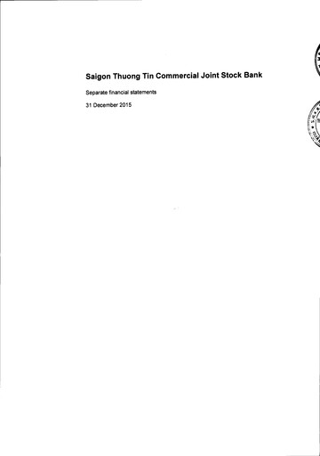 Thumbnail Saigon Thuong Tin Commercial Bank Financial Statement 2015