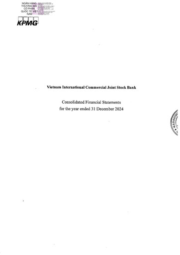 Thumbnail VIB (Vietnam International Commercial Joint Stock Bank) Financial Statement 2024
