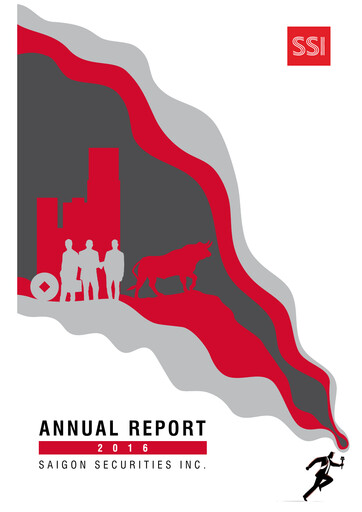 Thumbnail SSI Securities Corporation Annual Report 2016