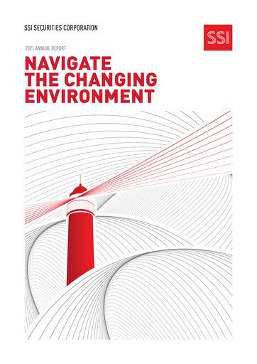 Thumbnail SSI Securities Corporation Annual Report 2021