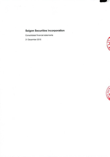 Miniature SSI Securities Corporation Bilan financier 2015