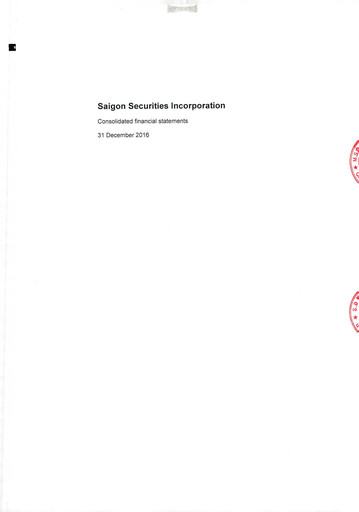 Miniature SSI Securities Corporation Bilan financier 2016