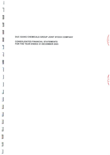 Thumbnail Duc Giang Chemicals Group Financial Statement 2023