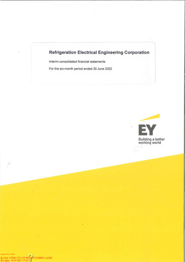 Vorschaubild REE (Refrigeration Electrical Engineering Corporation) Finanzmitteilung 2022-h1