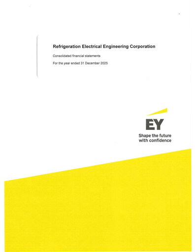 Thumbnail REE (Refrigeration Electrical Engineering Corporation) Financial Statement 2025