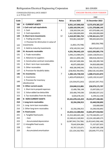 Vorschaubild REE (Refrigeration Electrical Engineering Corporation) Quartalsbericht 2023-q2