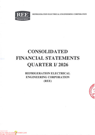 Thumbnail REE (Refrigeration Electrical Engineering Corporation) Quarterly Report 2026-q1