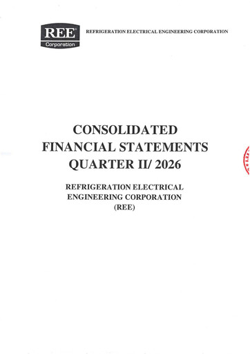 Thumbnail REE (Refrigeration Electrical Engineering Corporation) Quarterly Report 2026-q2
