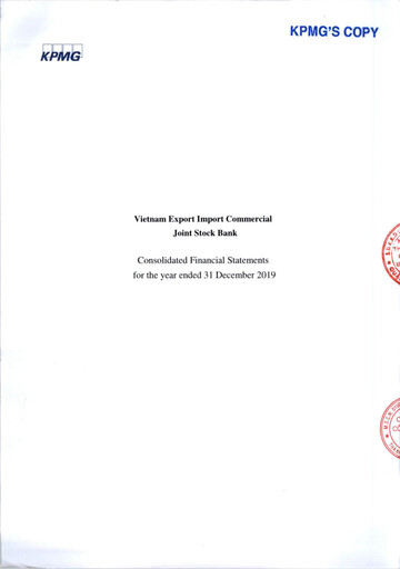 Thumbnail Eximbank (Vietnam Export Import Commercial Joint Stock Bank) Financial Statement 2019