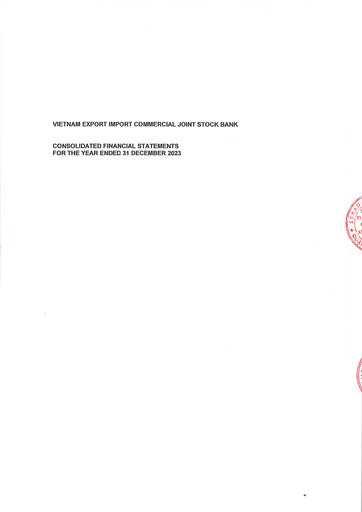Thumbnail Eximbank (Vietnam Export Import Commercial Joint Stock Bank) Financial Statement 2023