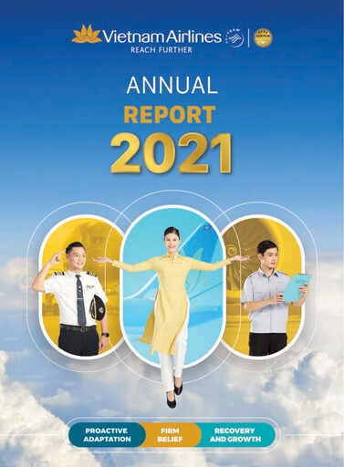 Thumbnail Vietnam Airlines Annual Report 2021