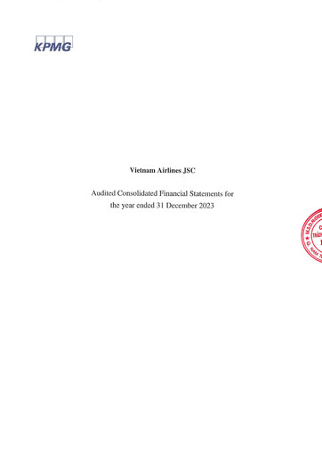 Thumbnail Vietnam Airlines Financial Statement 2023