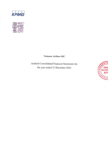 Thumbnail Vietnam Airlines Financial Statement 2024