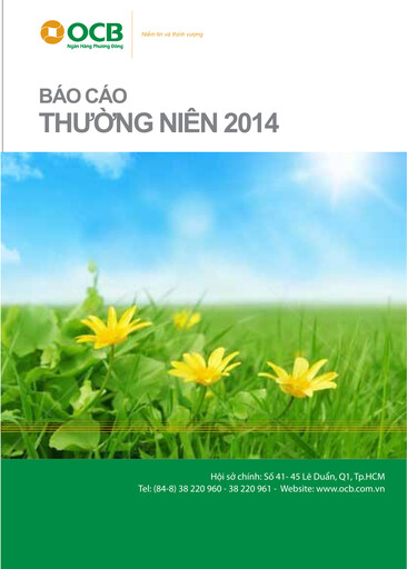 Thumbnail OCB (Orient Commercial Joint Stock Bank) Annual Report 2014