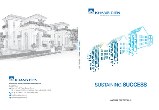 Thumbnail KDH (Khang Dien House Trading and Investment) Annual Report 2015