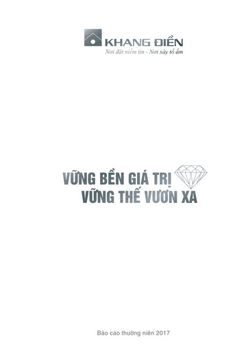 Thumbnail KDH (Khang Dien House Trading and Investment) Annual Report 2017