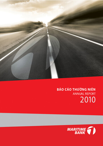 Miniature Vietnam Maritime Commercial Joint Stock Bank Rapport annuel 2010