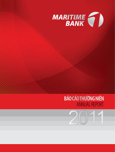 Miniature Vietnam Maritime Commercial Joint Stock Bank Rapport annuel 2011