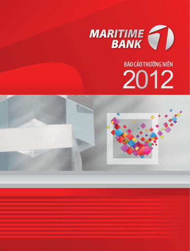 Miniature Vietnam Maritime Commercial Joint Stock Bank Rapport annuel 2012