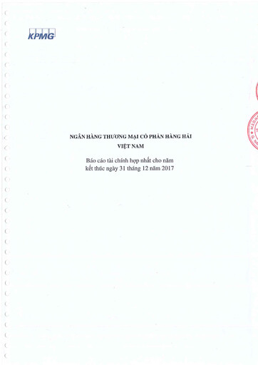 Miniature Vietnam Maritime Commercial Joint Stock Bank Bilan financier 2017