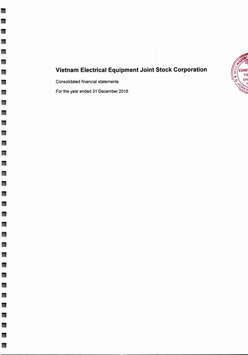 Miniature GELEX Group Joint Stock Company Bilan financier 2018