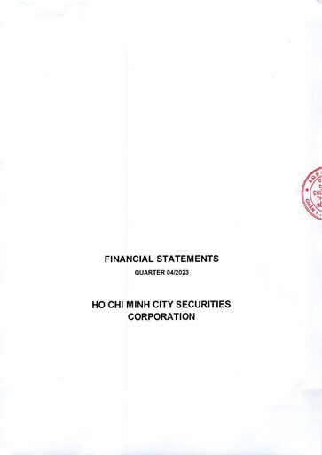 Thumbnail HSC (Ho Chi Minh City Securities Corporation) Financial Statement 2023