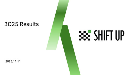 Miniature SHIFT UP Rapport trimestriel 2025-q3