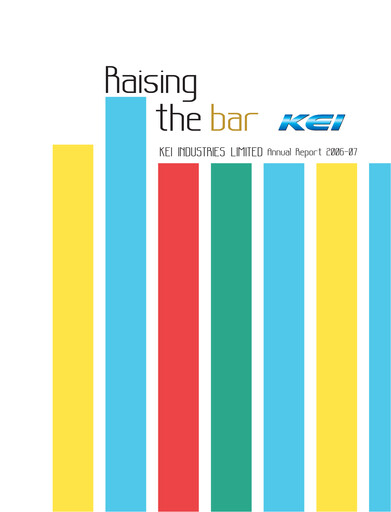 Thumbnail KEI Industries Annual Report 2006-2007