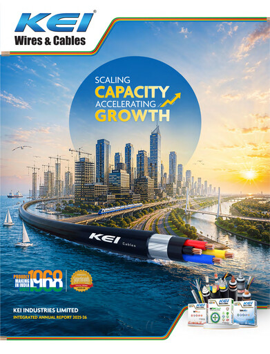Thumbnail KEI Industries Annual Report 2025-2026
