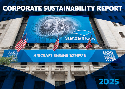 Thumbnail StandardAero Sustainability Report 2025
