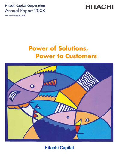 Thumbnail Mitsubishi HC Capital Annual Report fy2008