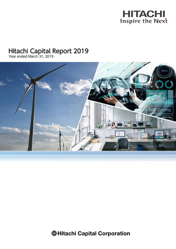 Thumbnail Mitsubishi HC Capital Annual Report fy2019