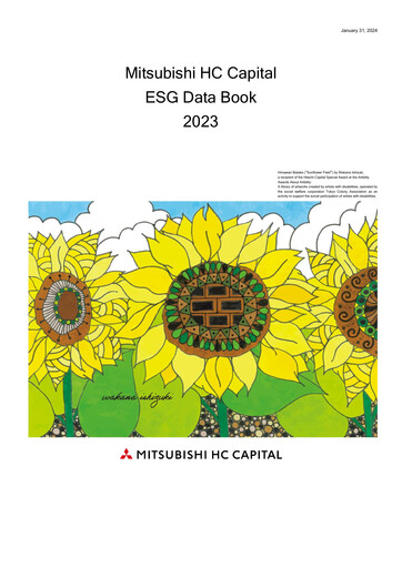 Thumbnail Mitsubishi HC Capital ESG Report fy2023
