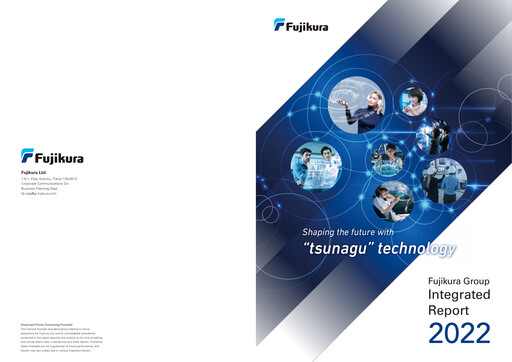 Thumbnail Fujikura Annual Report 2022